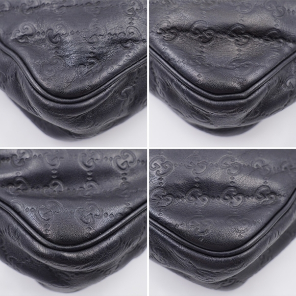 FINAL price ❤️ GUCCI Guccissima Flat Messenger Bag - Picture 14 of 15